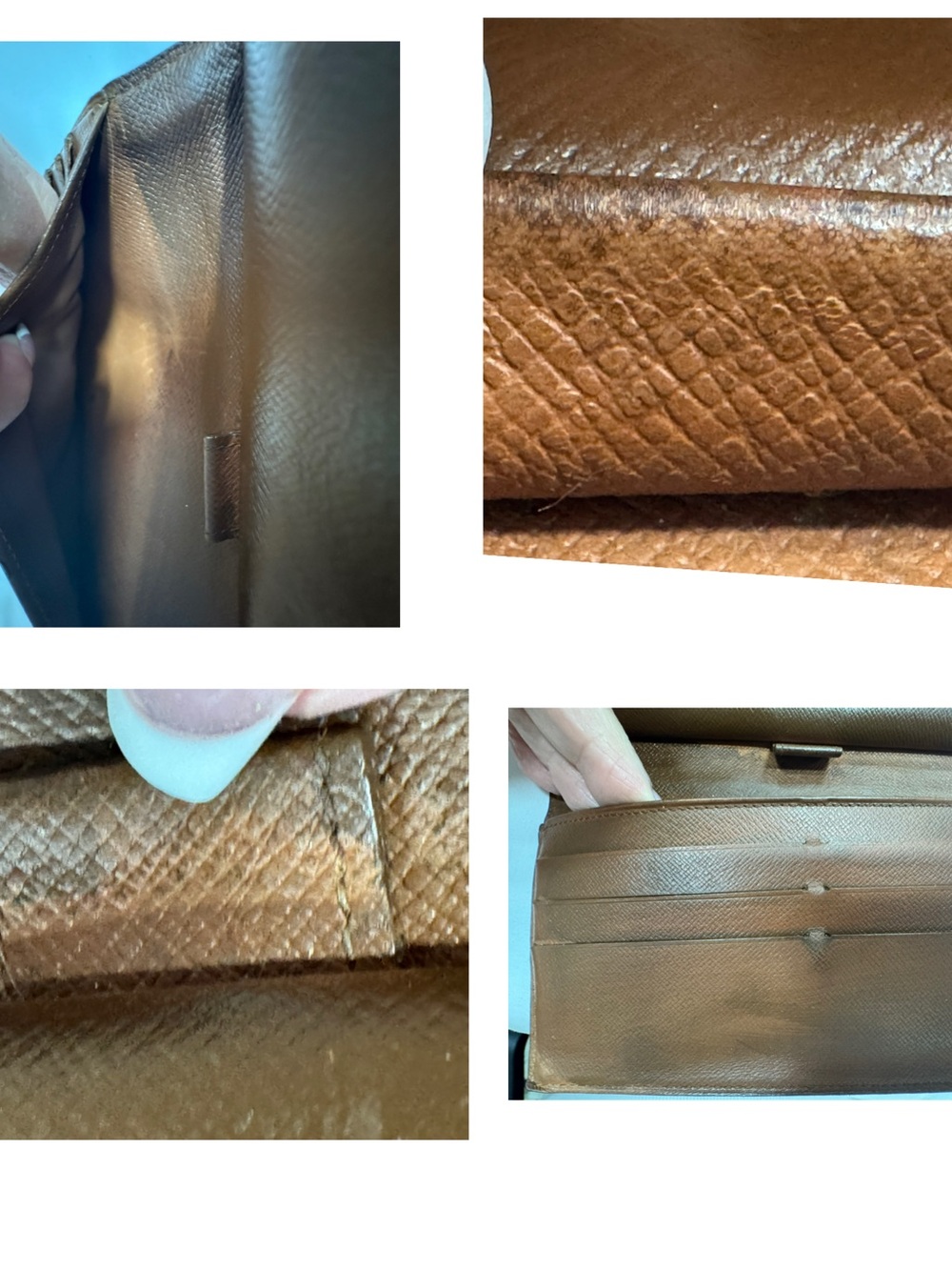 Authentic Louis Vuitton Monogram Porte Tressor Wallet - Picture 5 of 6